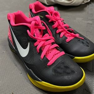 Pink green Nike fly wire size 8 sneakers hyperspike